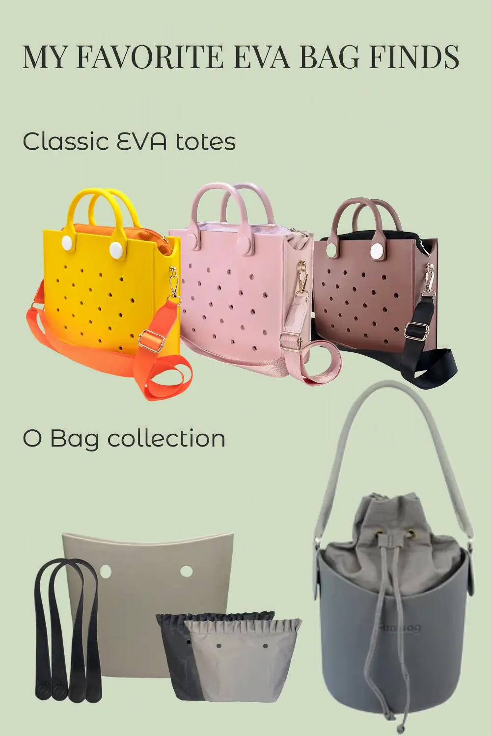 My favorite EVA bag finds on AliExpress