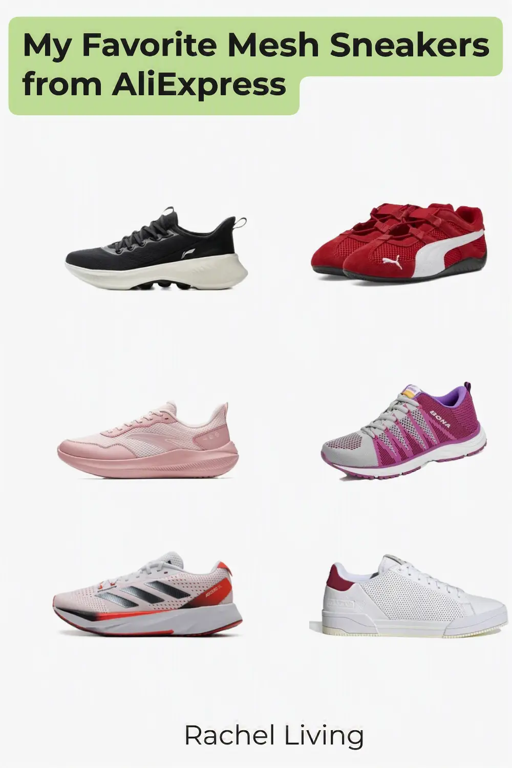 My favorite Mesh Sneakers from AliExpress